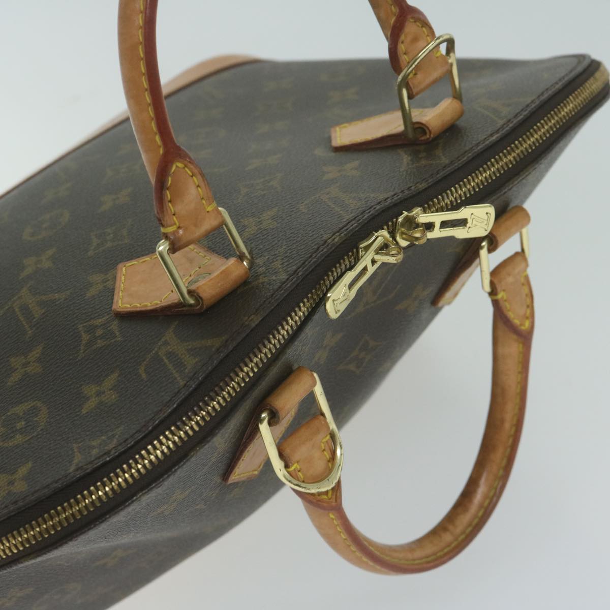 LOUIS VUITTON Monogram Alma Hand Bag M51130 LV Auth 65147