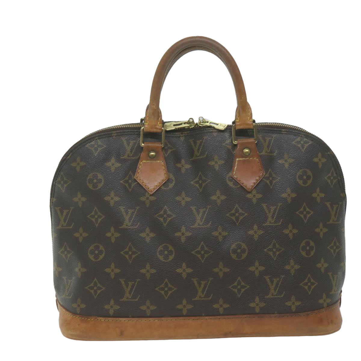 LOUIS VUITTON Monogram Alma Hand Bag M51130 LV Auth 65148