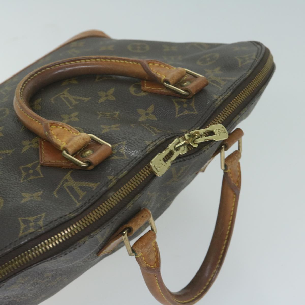 LOUIS VUITTON Monogram Alma Hand Bag M51130 LV Auth 65148