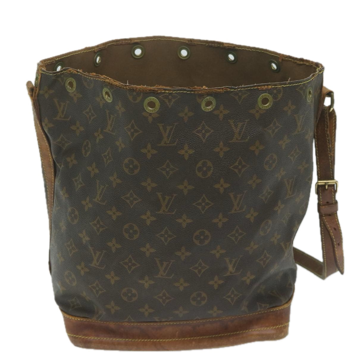 LOUIS VUITTON Monogram Noe Shoulder Bag M42224 LV Auth 65151