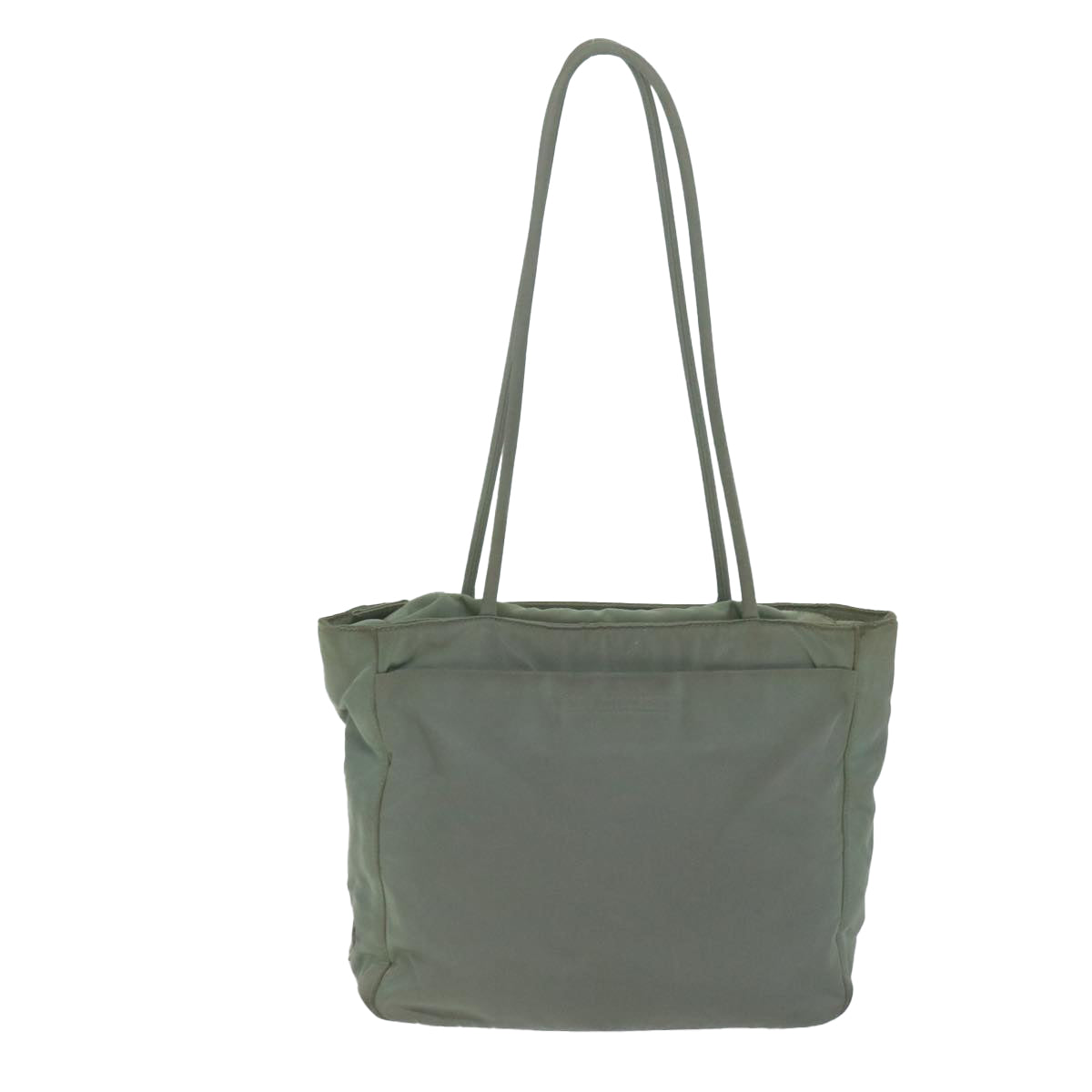 PRADA Tote Bag Nylon Khaki Auth 65152