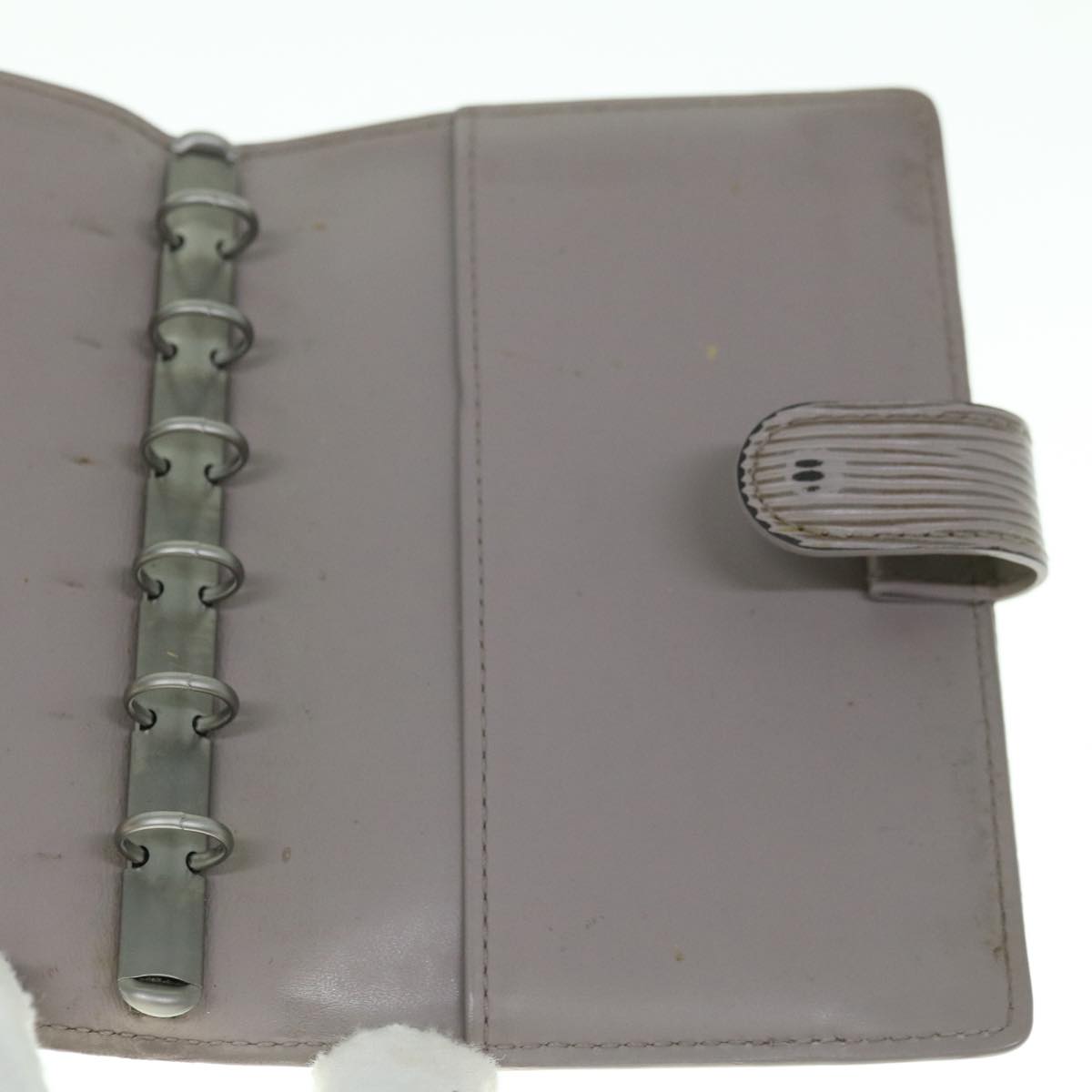 LOUIS VUITTON Epi Agenda PM Day Planner Cover Lilac R2005B LV Auth 65179