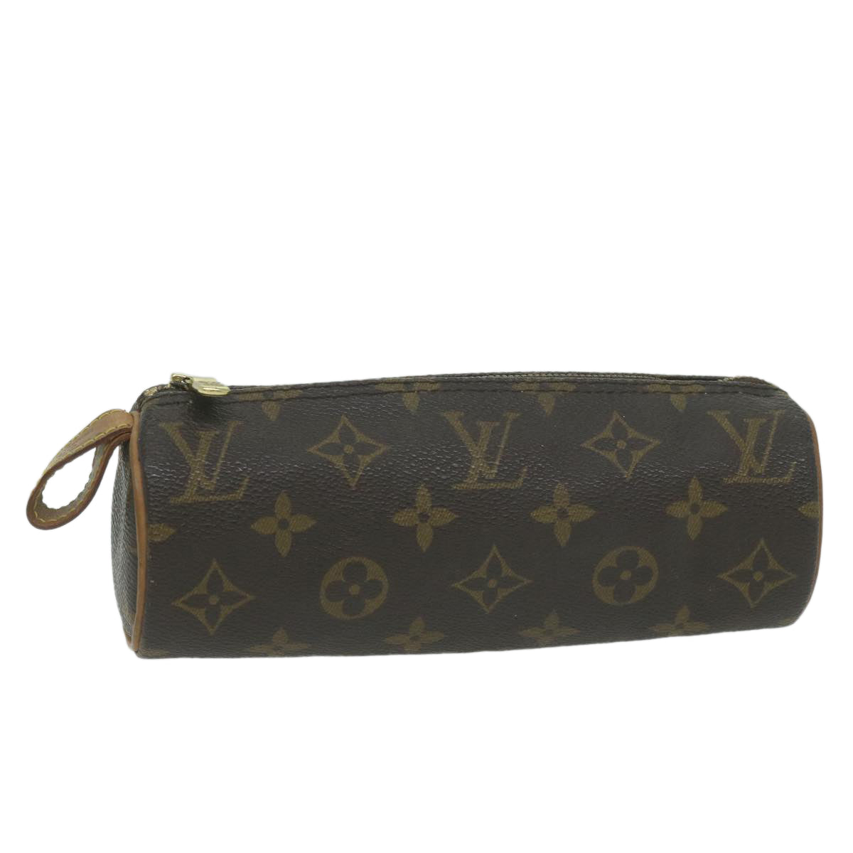 LOUIS VUITTON Monogram Trousse Rondo Pouch M47630 LV Auth 65188