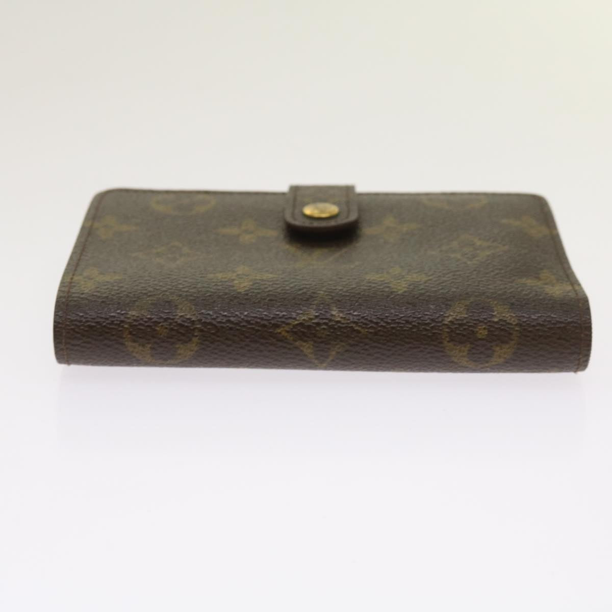 LOUIS VUITTON Monogram Porte Monnaie Billets Viennois Wallet M61663 Auth 65192