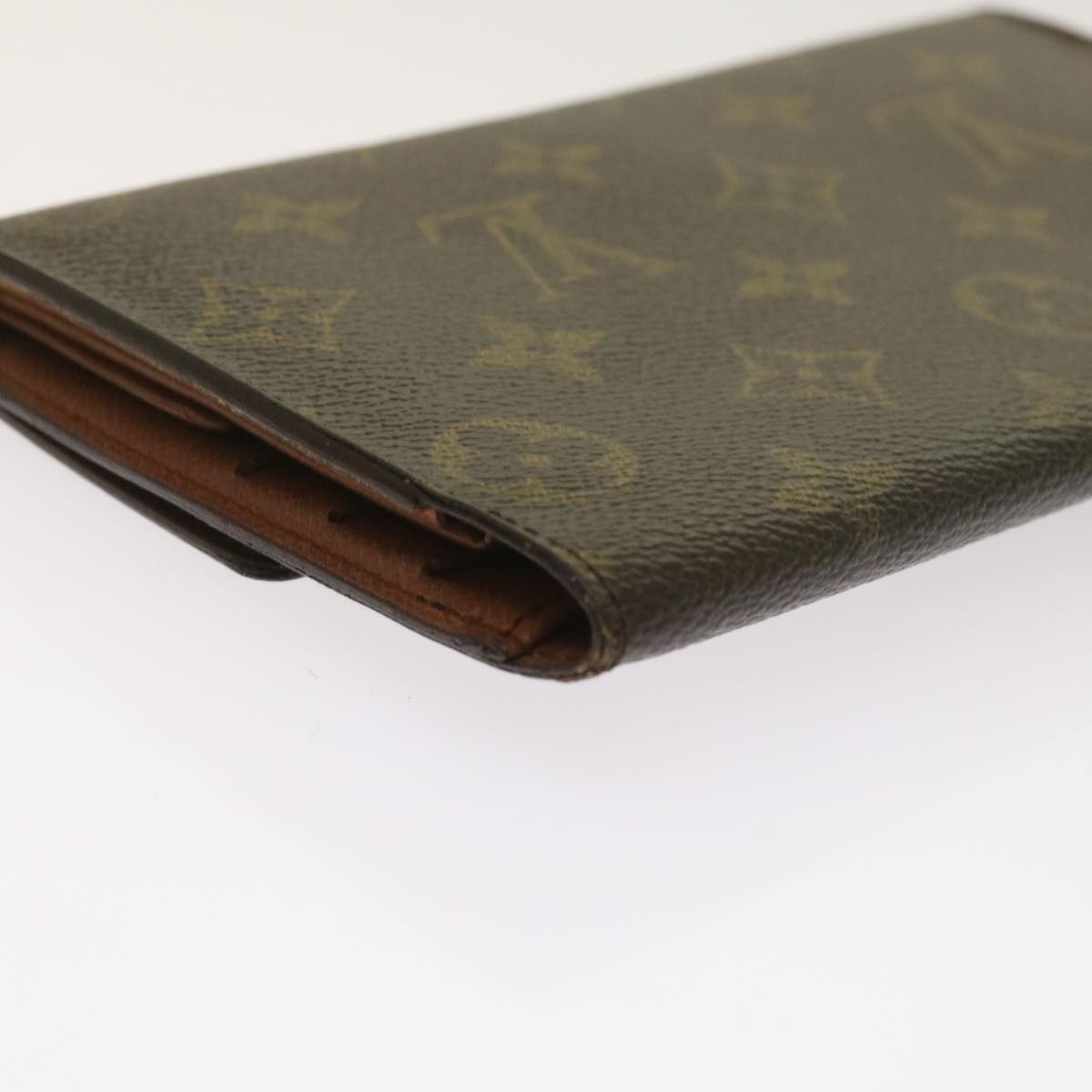 LOUIS VUITTON Monogram Porte Tresol International Wallet M61215 LV Auth 65195