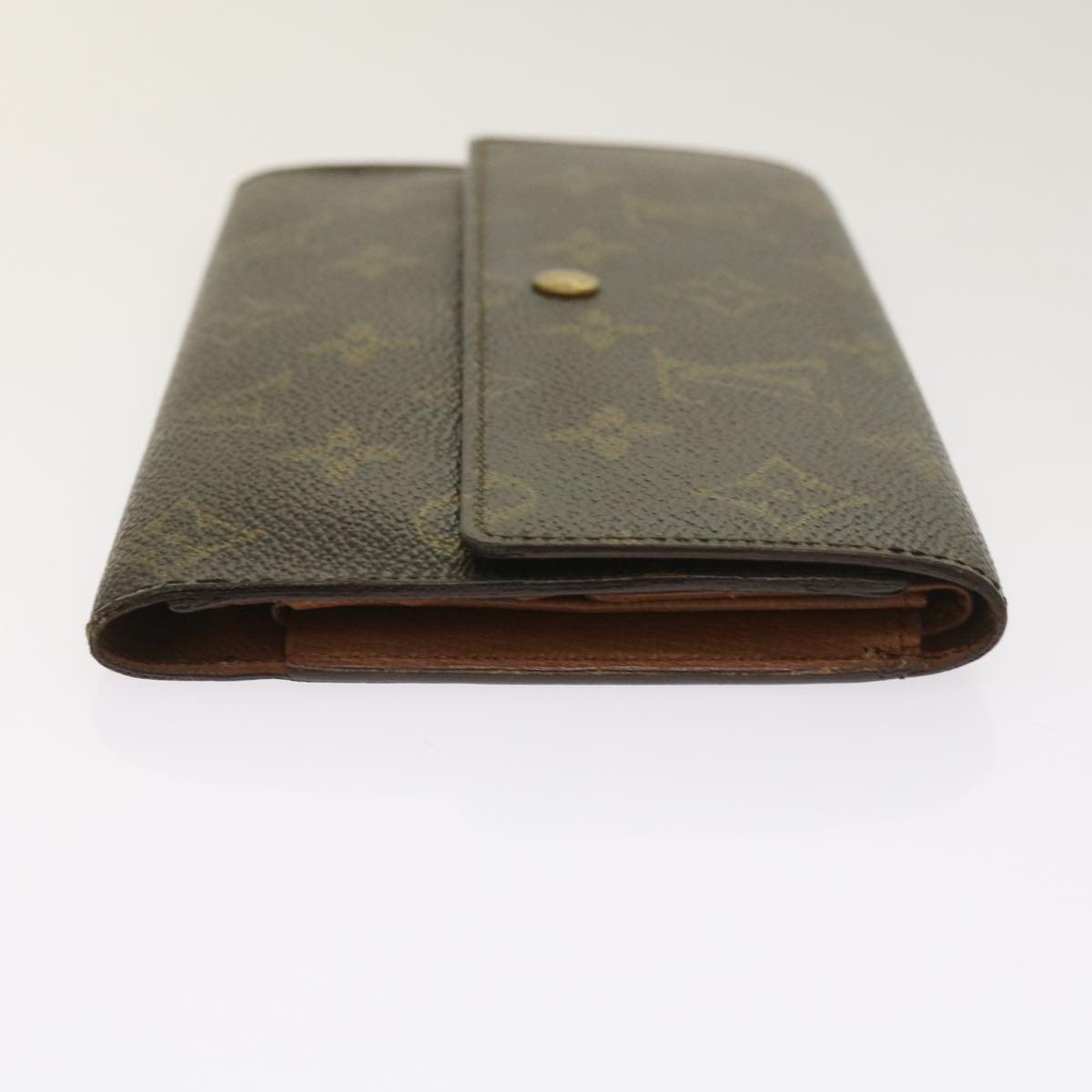 LOUIS VUITTON Monogram Porte Tresol International Wallet M61215 LV Auth 65195