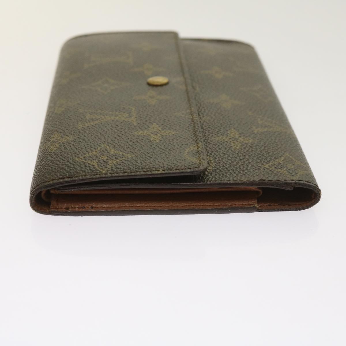 LOUIS VUITTON Monogram Porte Tresol International Wallet M61215 LV Auth 65195