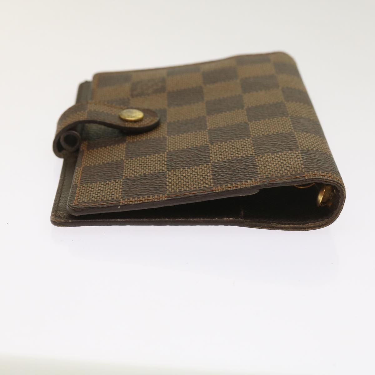 LOUIS VUITTON Damier Ebene Agenda PM Day Planner Cover R20700 LV Auth 65217