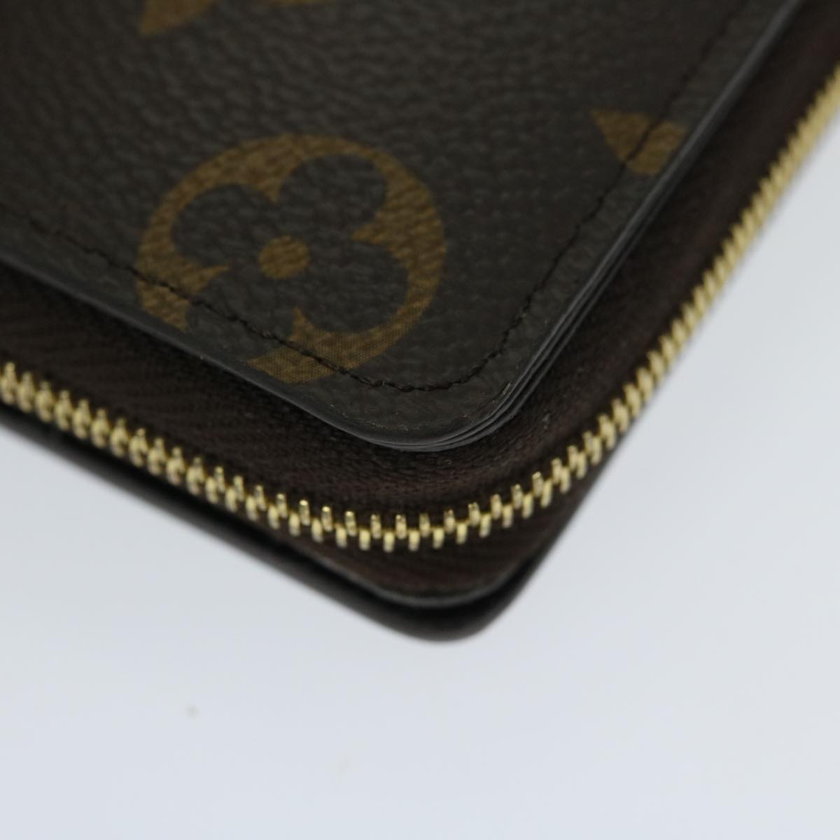 LOUIS VUITTON Monogram Reverse Portefeuille Lou Wallet M81461 LV Auth 65228SA