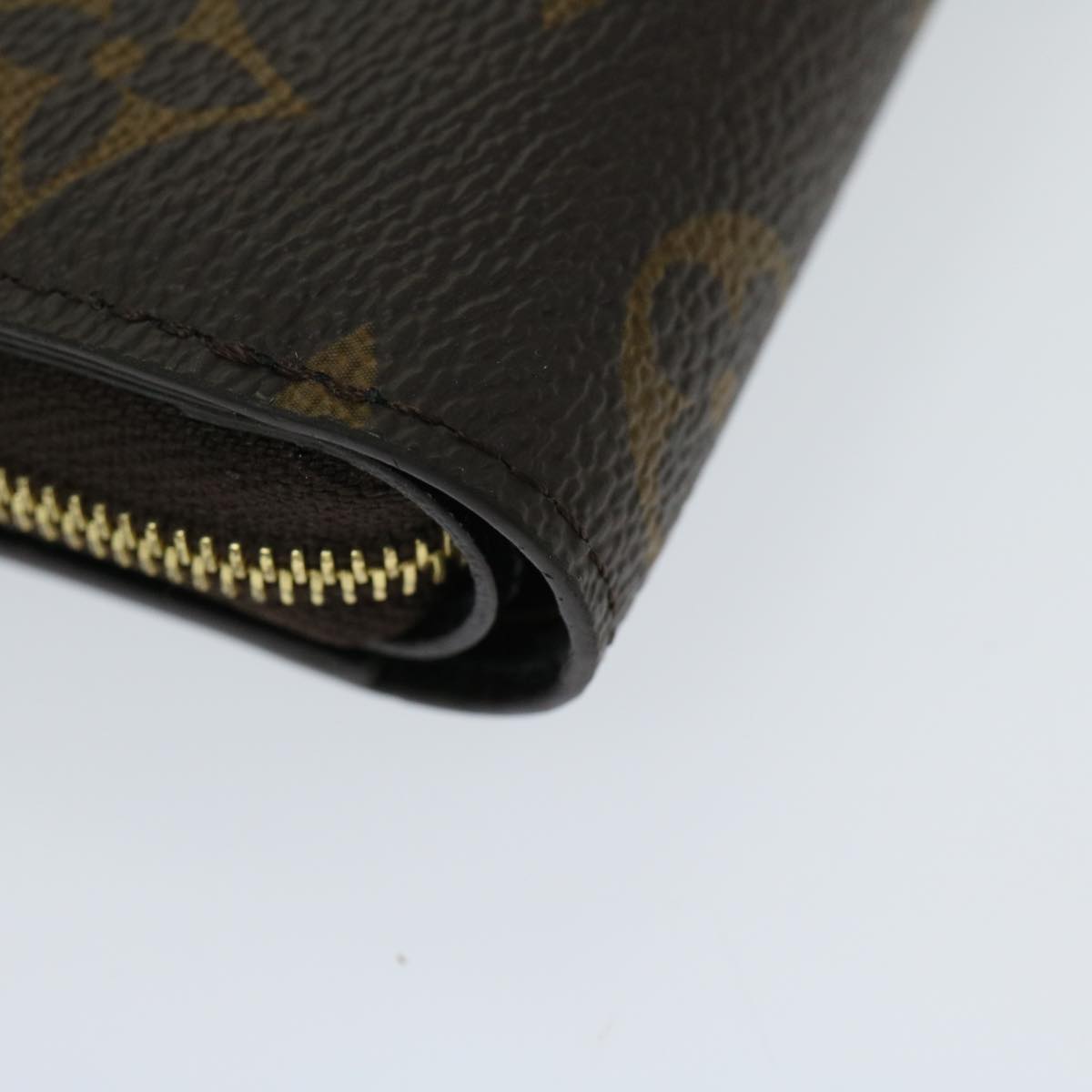 LOUIS VUITTON Monogram Reverse Portefeuille Lou Wallet M81461 LV Auth 65228SA