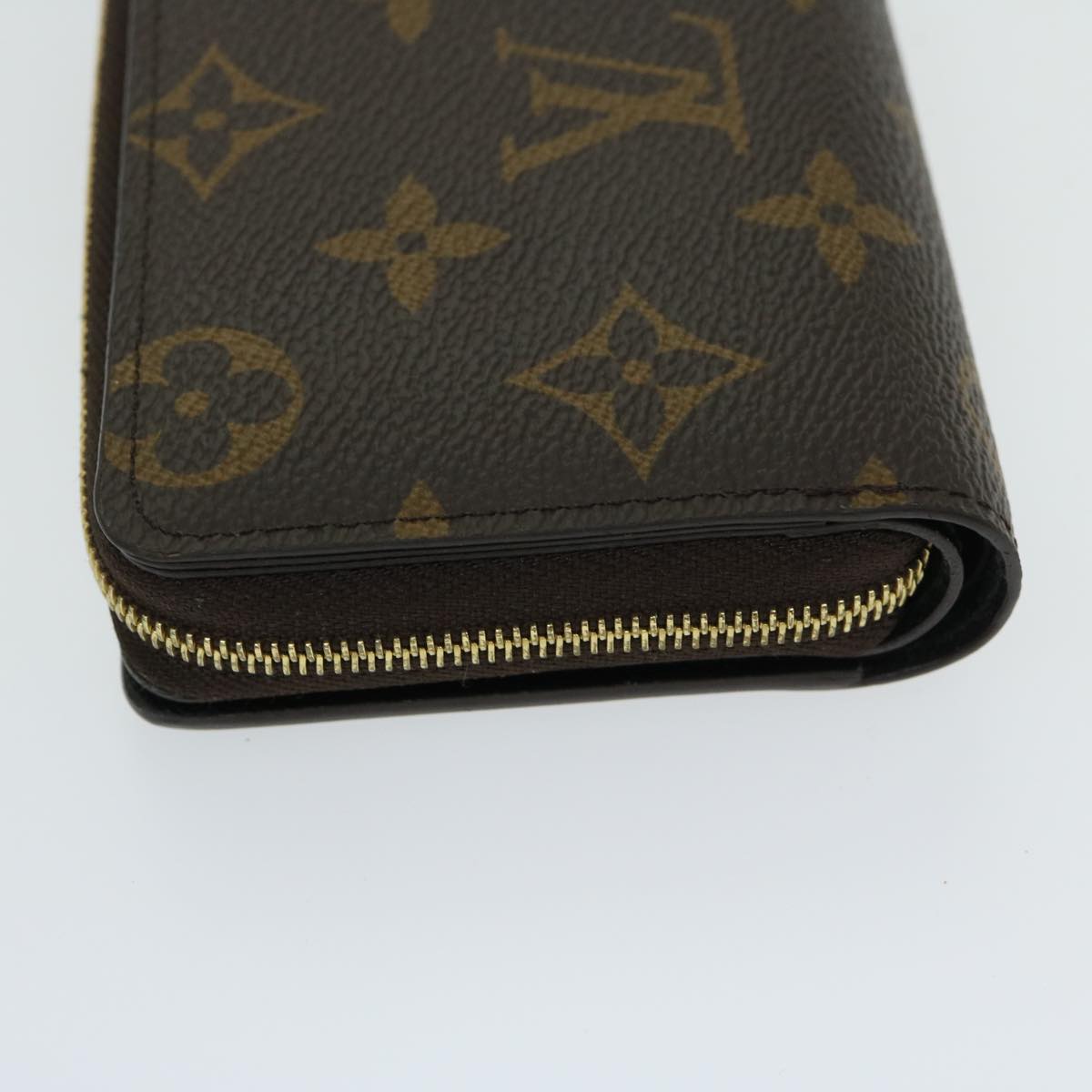 LOUIS VUITTON Monogram Reverse Portefeuille Lou Wallet M81461 LV Auth 65228SA