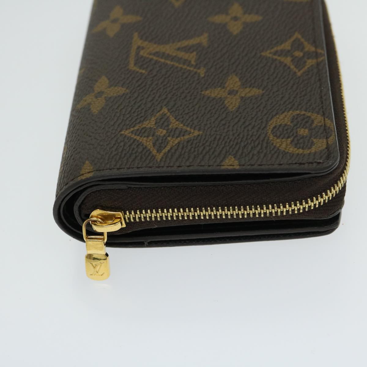 LOUIS VUITTON Monogram Reverse Portefeuille Lou Wallet M81461 LV Auth 65228SA