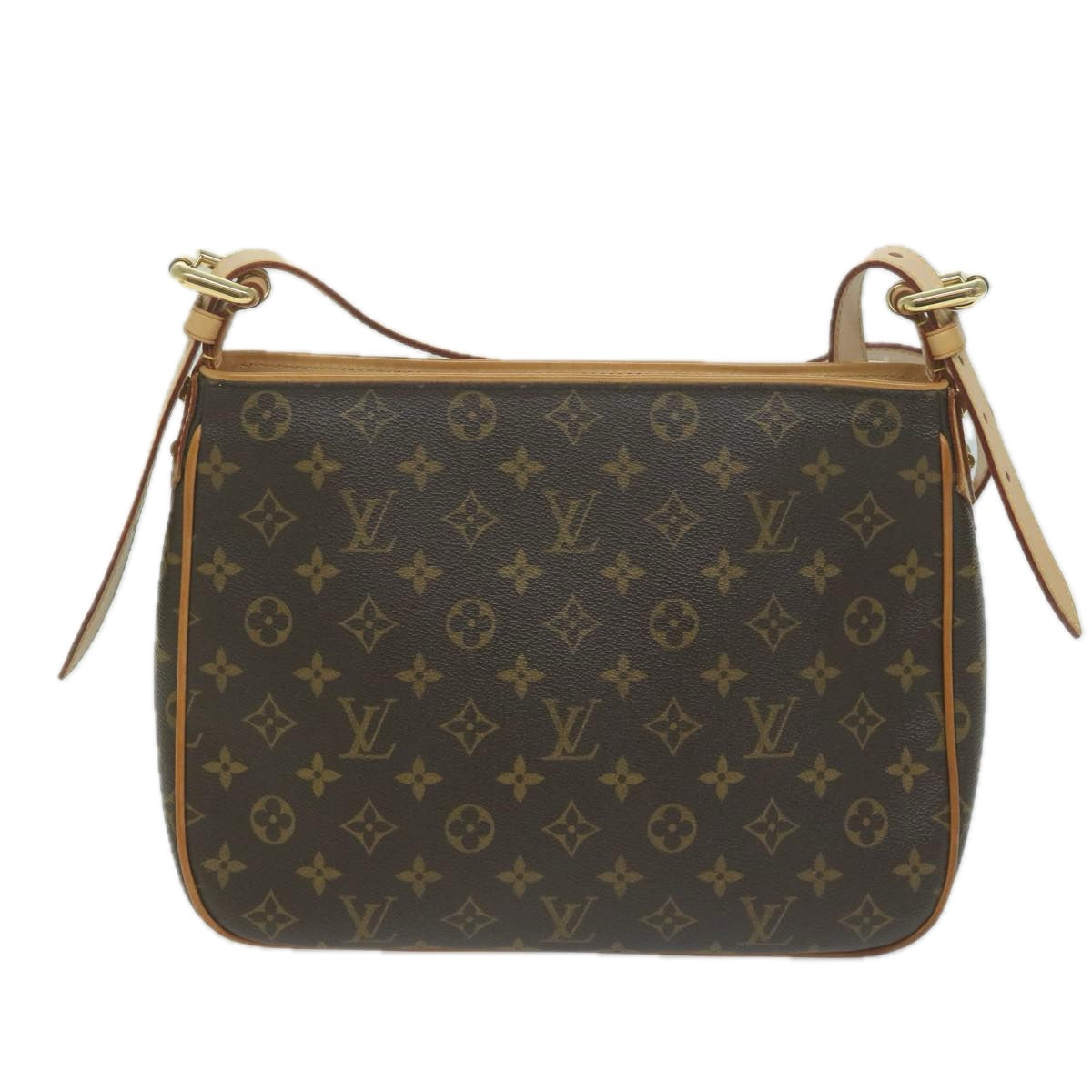 LOUIS VUITTON Monogram Hudson GM Shoulder Bag M40045 LV Auth 65244A