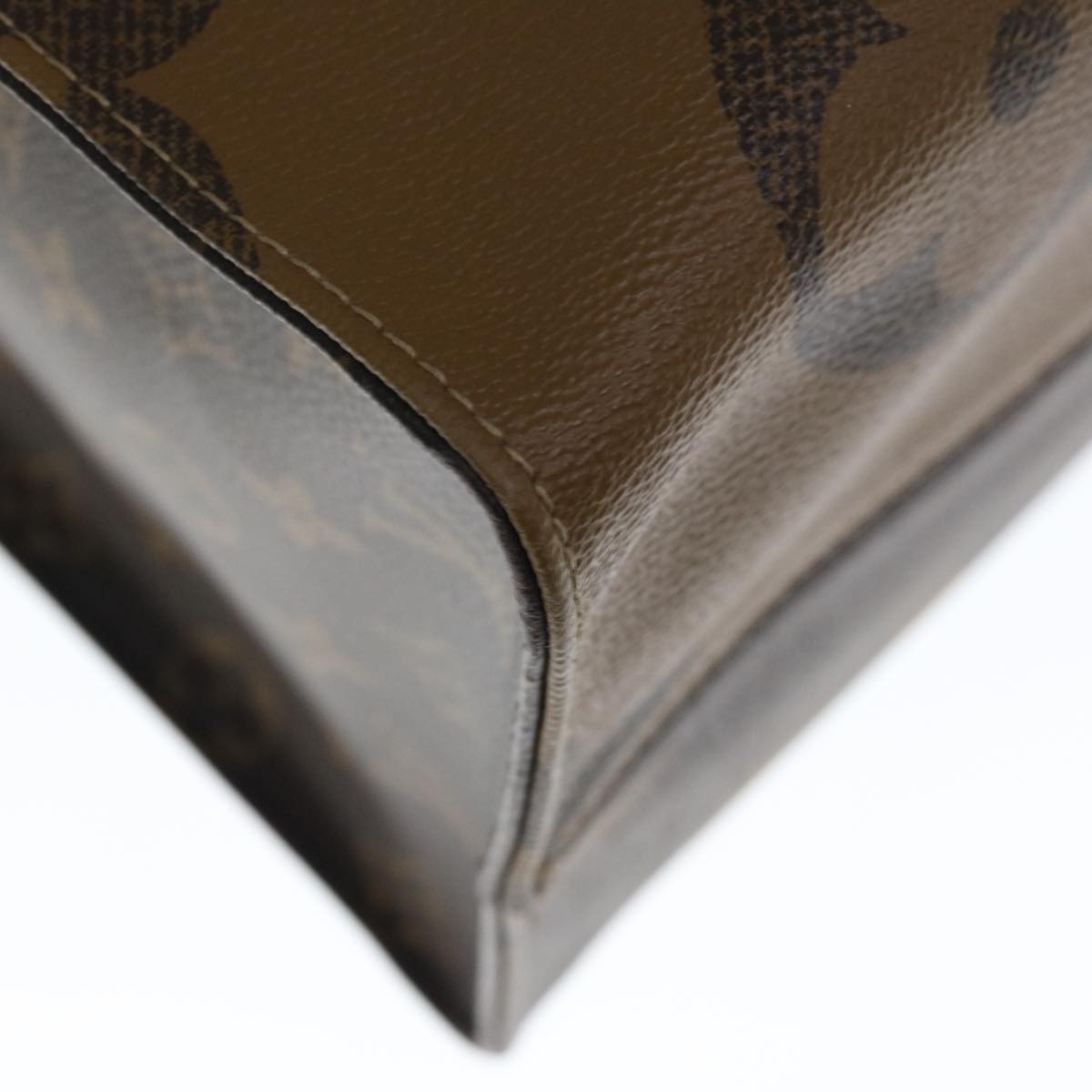 LOUIS VUITTON Monogram Reverse Giant On The Go GM Tote Bag M45320 Auth 65248SAV