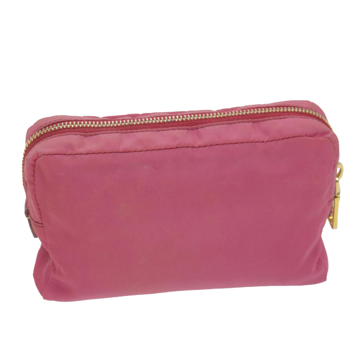 PRADA Pouch Nylon Pink Auth 65286