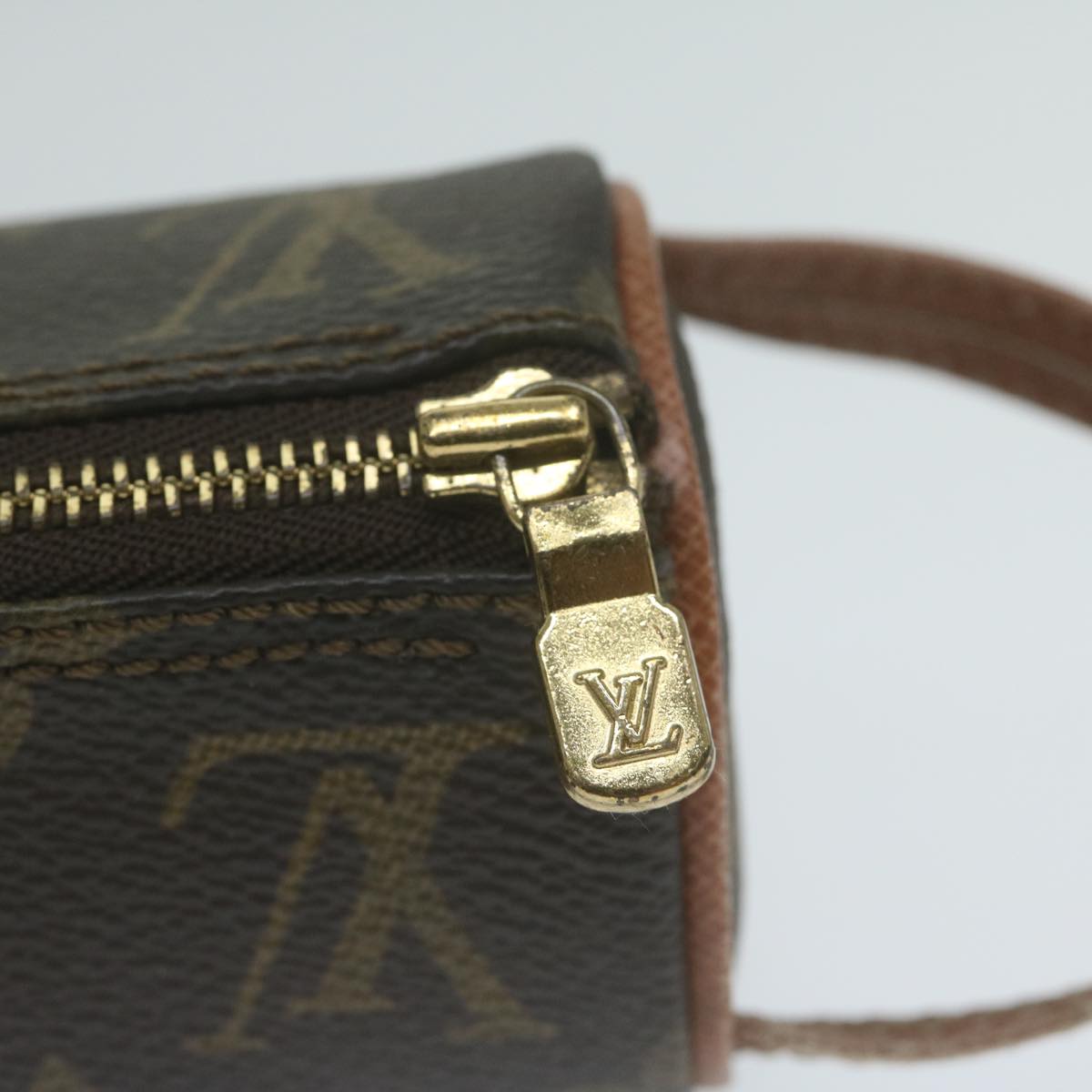 LOUIS VUITTON Monogram Trousse Rondo Pouch M47630 LV Auth 65312