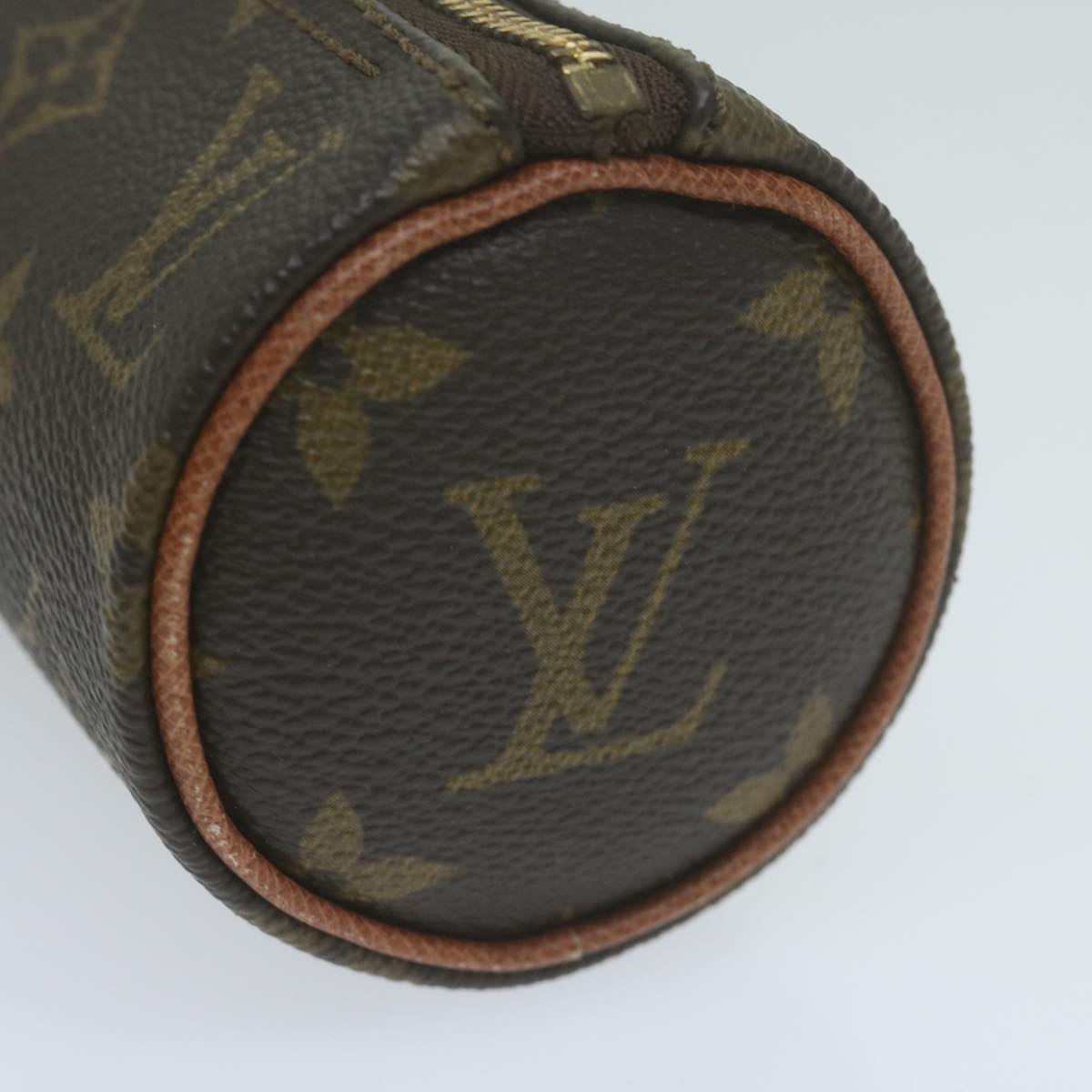 LOUIS VUITTON Monogram Trousse Rondo Pouch M47630 LV Auth 65312