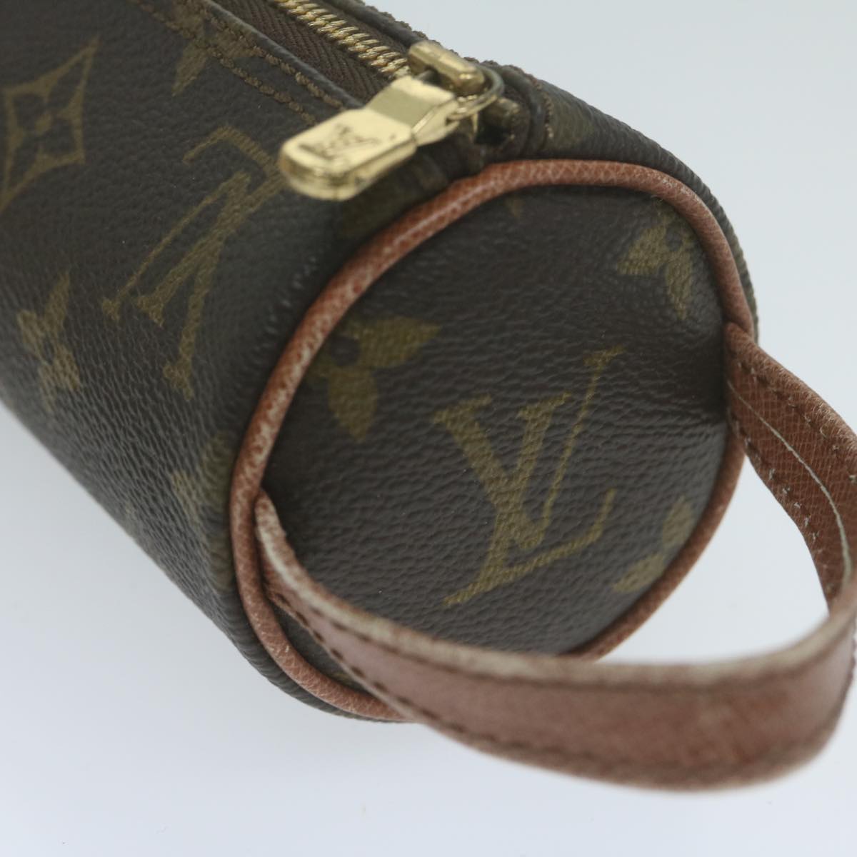 LOUIS VUITTON Monogram Trousse Rondo Pouch M47630 LV Auth 65312