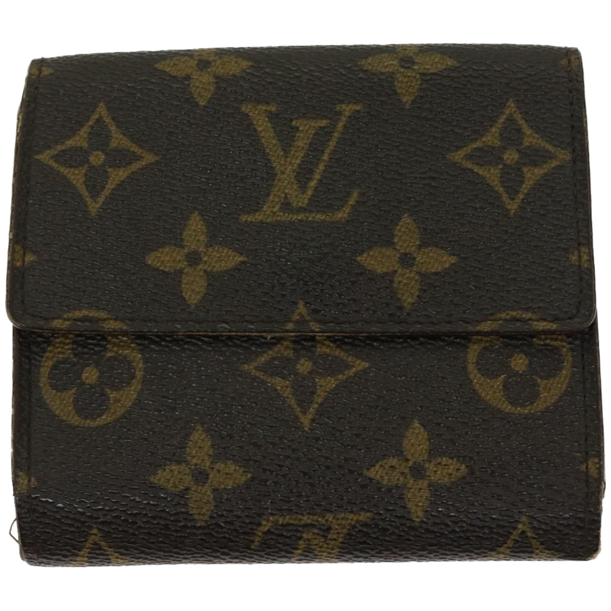 LOUIS VUITTON Monogram Portefeuille Elise Wallet M61654 LV Auth 65346