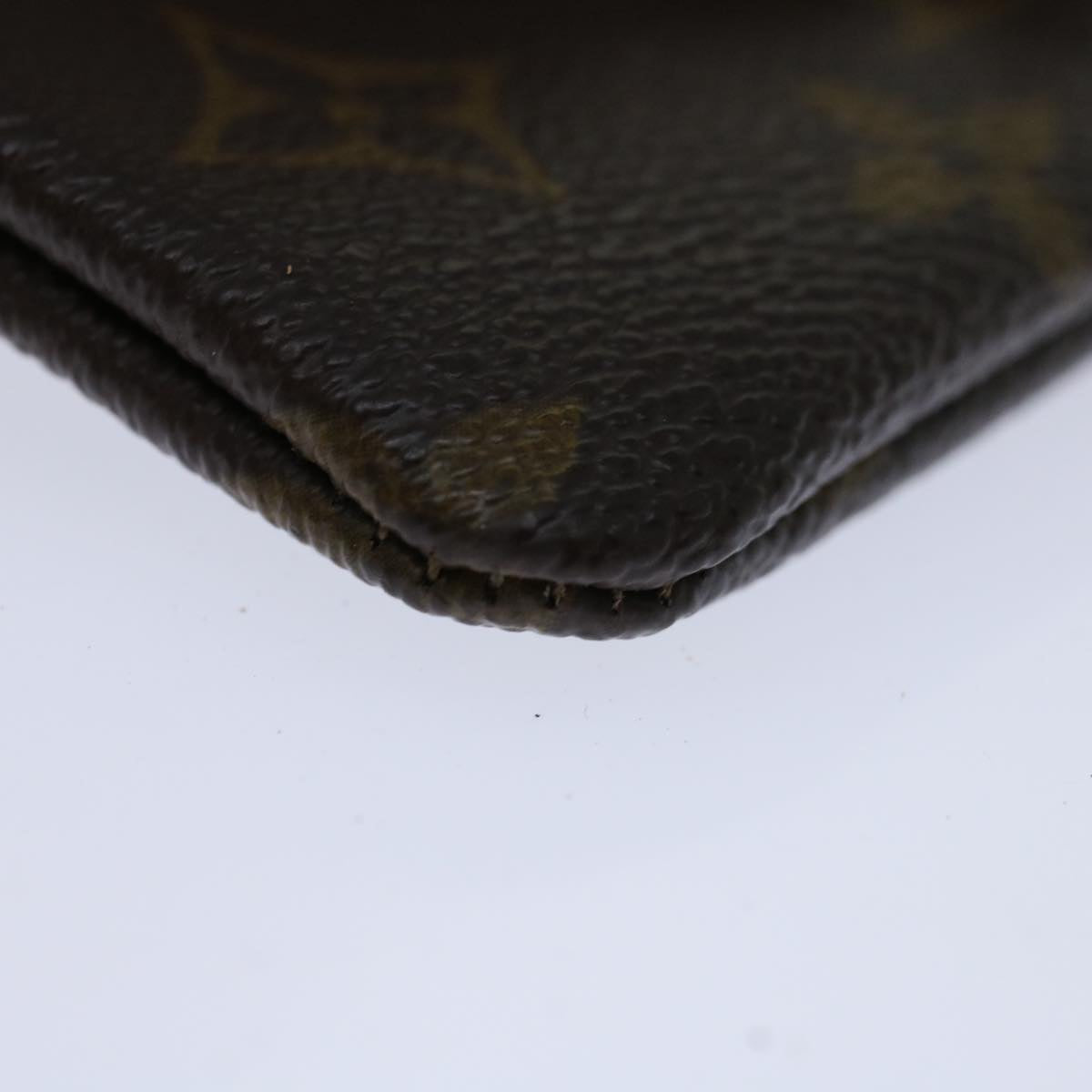 LOUIS VUITTON Monogram Pochette Cles Coin Purse M62650 LV Auth 65393