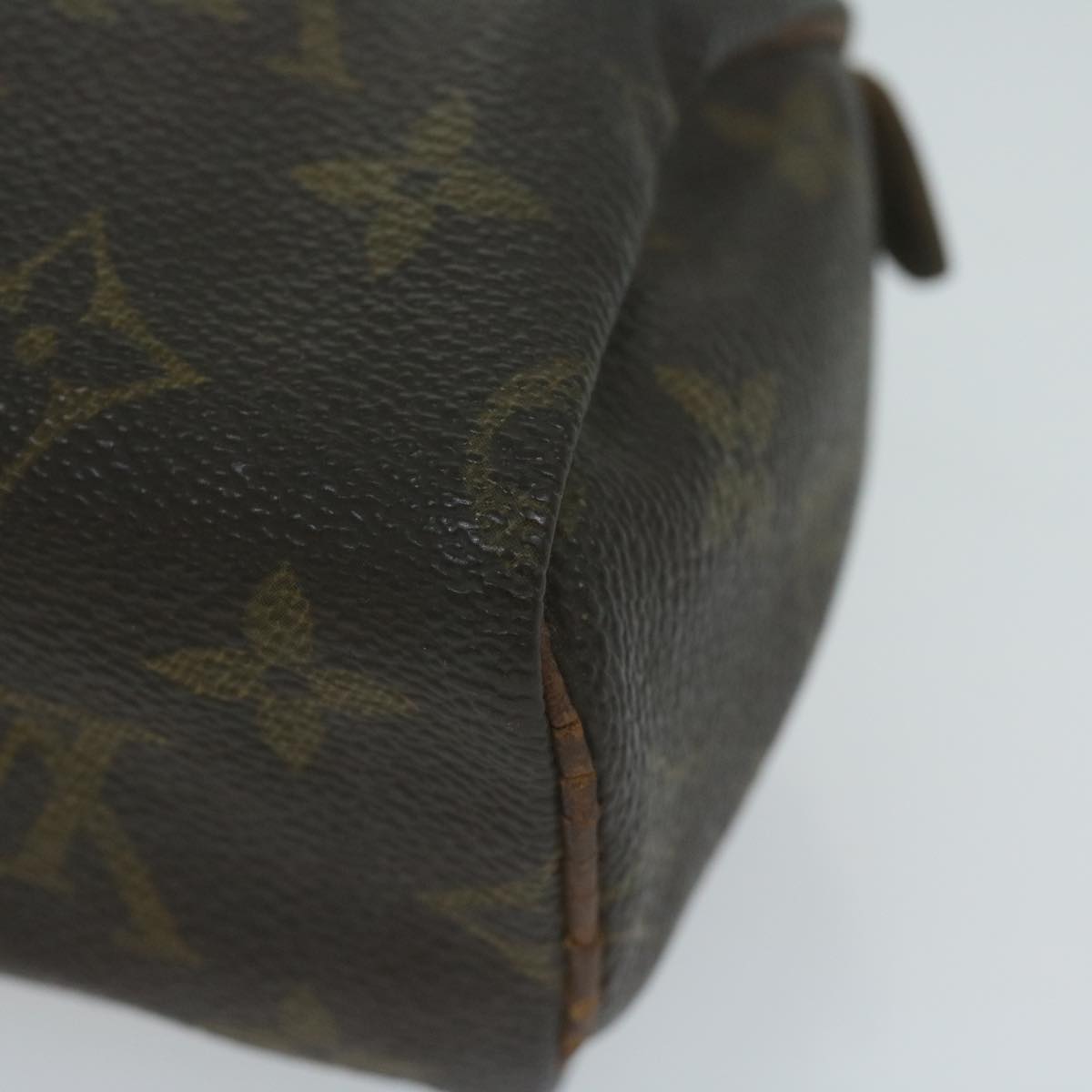 LOUIS VUITTON Monogram Mini Speedy Hand Bag M41534 LV Auth 65411