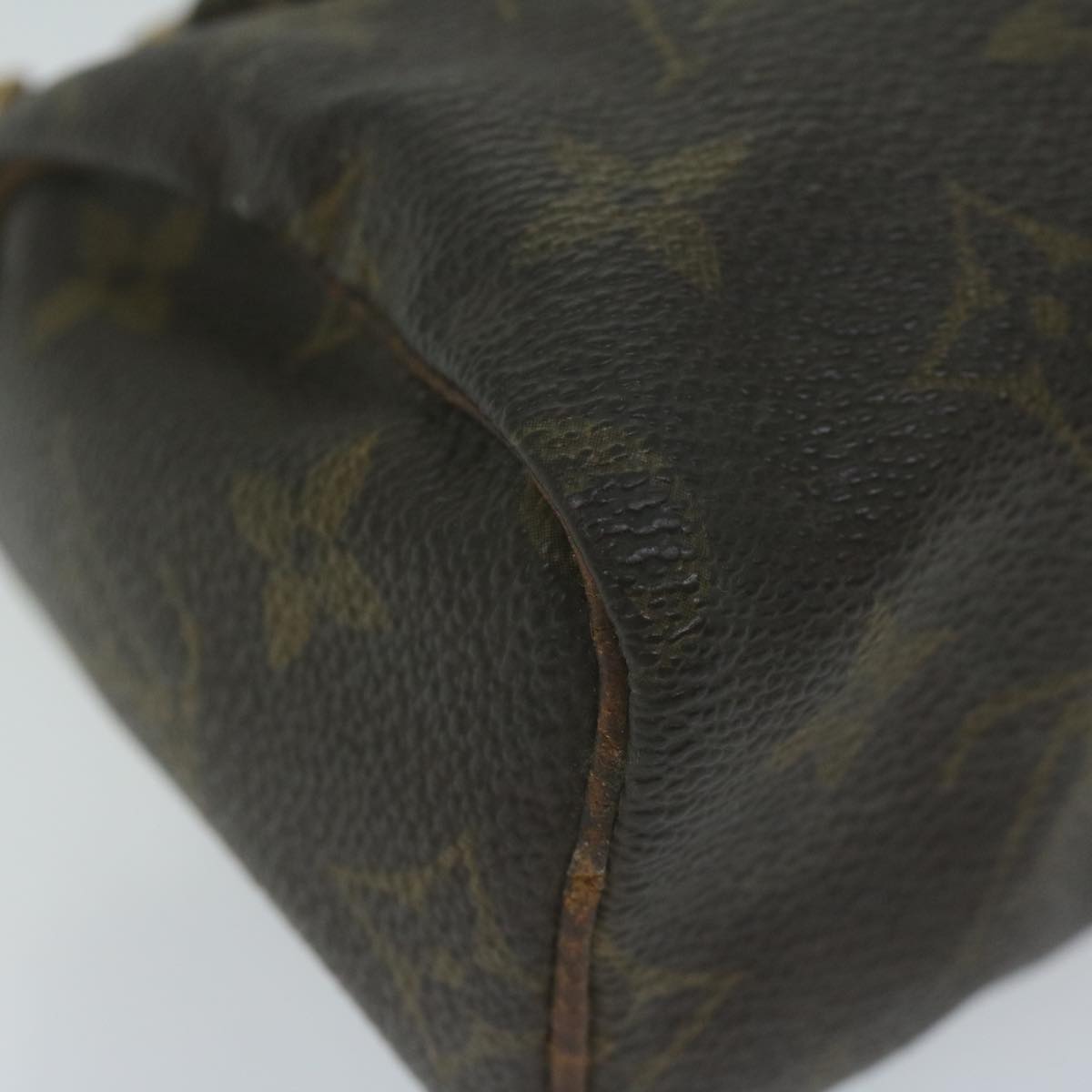 LOUIS VUITTON Monogram Mini Speedy Hand Bag M41534 LV Auth 65411