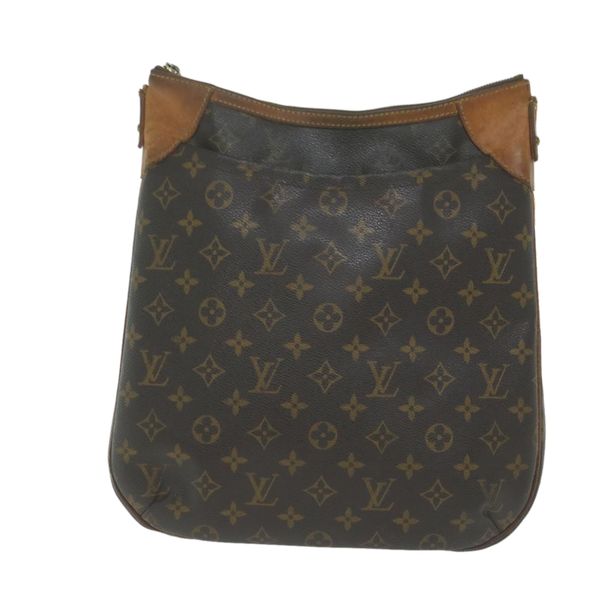 LOUIS VUITTON Monogram Odeon MM Shoulder Bag M56389 LV Auth 65436