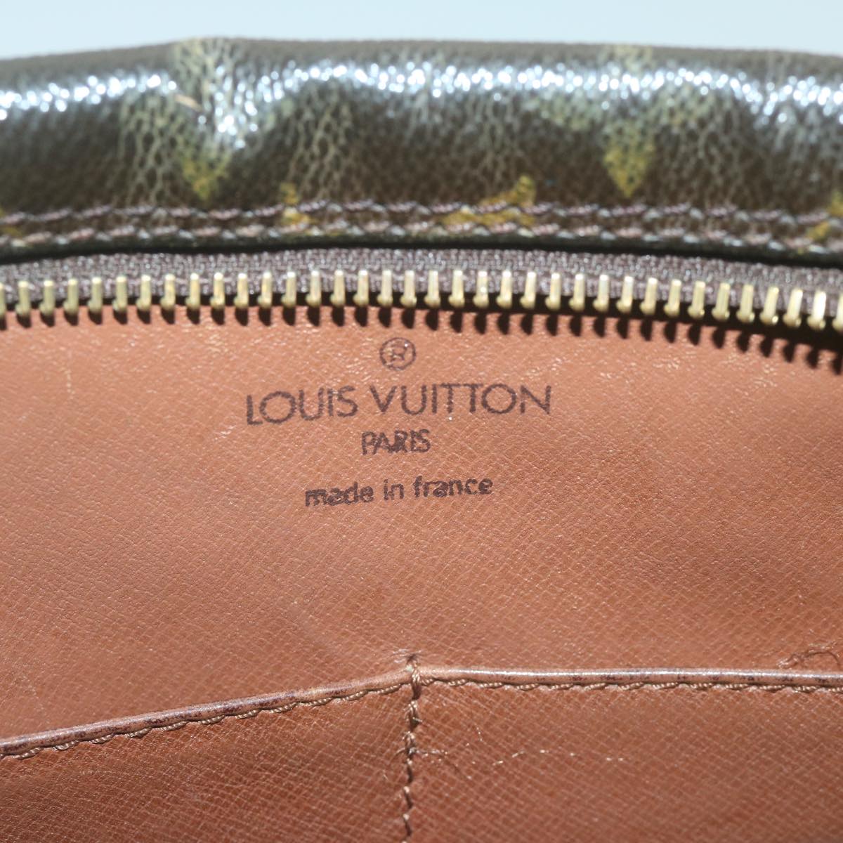 LOUIS VUITTON Monogram Compiegne 28 Clutch Bag M51845 LV Auth 65471