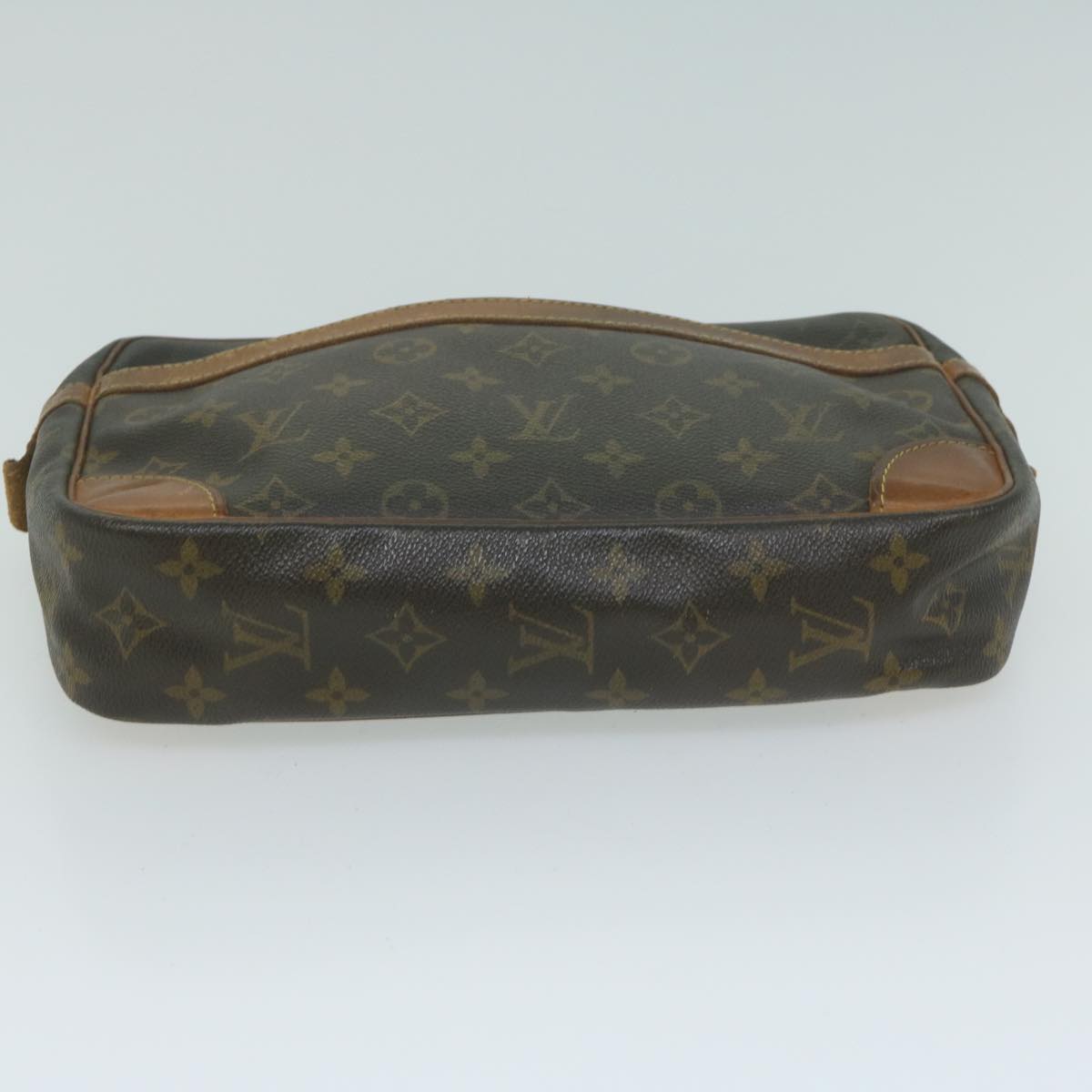 LOUIS VUITTON Monogram Compiegne 28 Clutch Bag M51845 LV Auth 65471