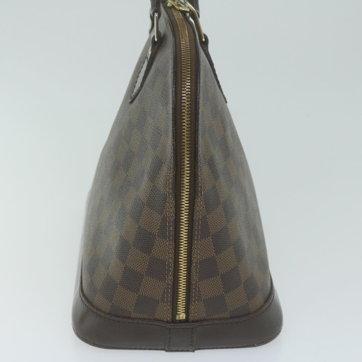 LOUIS VUITTON Damier Ebene Alma Hand Bag N51131 LV Auth 65482