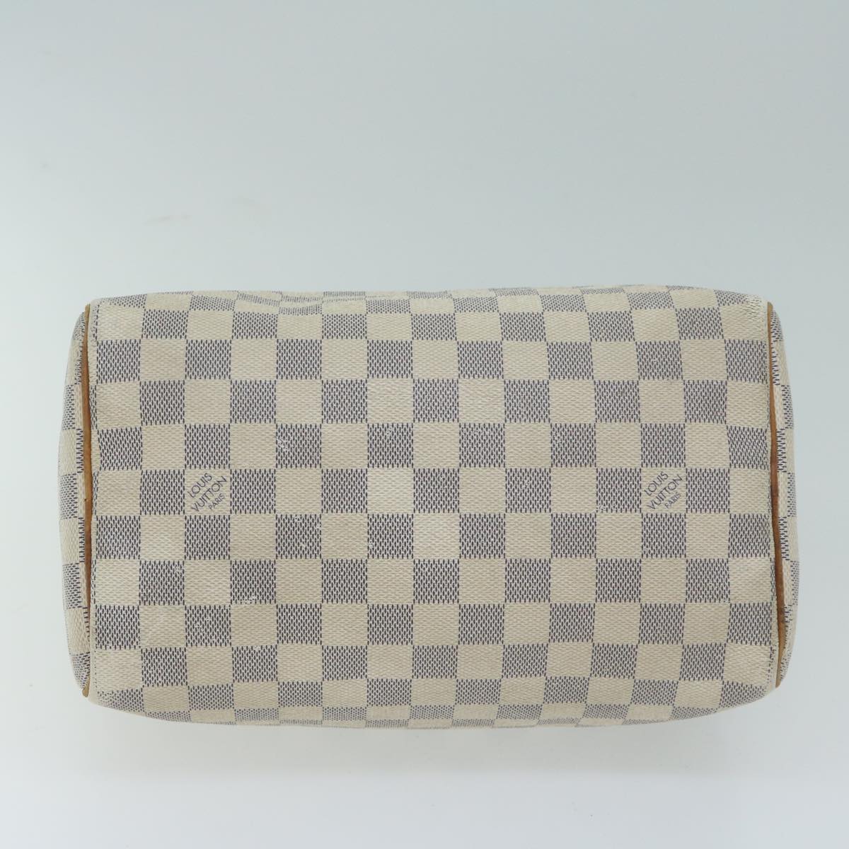 LOUIS VUITTON Damier Azur Speedy 25 Hand Bag N41534 LV Auth 65495