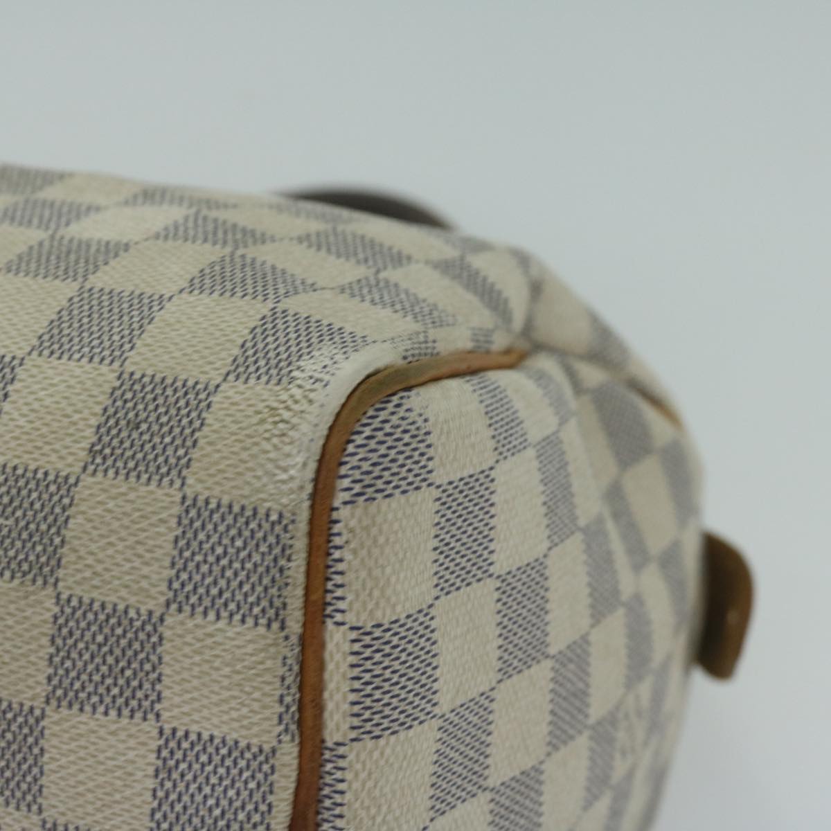 LOUIS VUITTON Damier Azur Speedy 25 Hand Bag N41534 LV Auth 65495