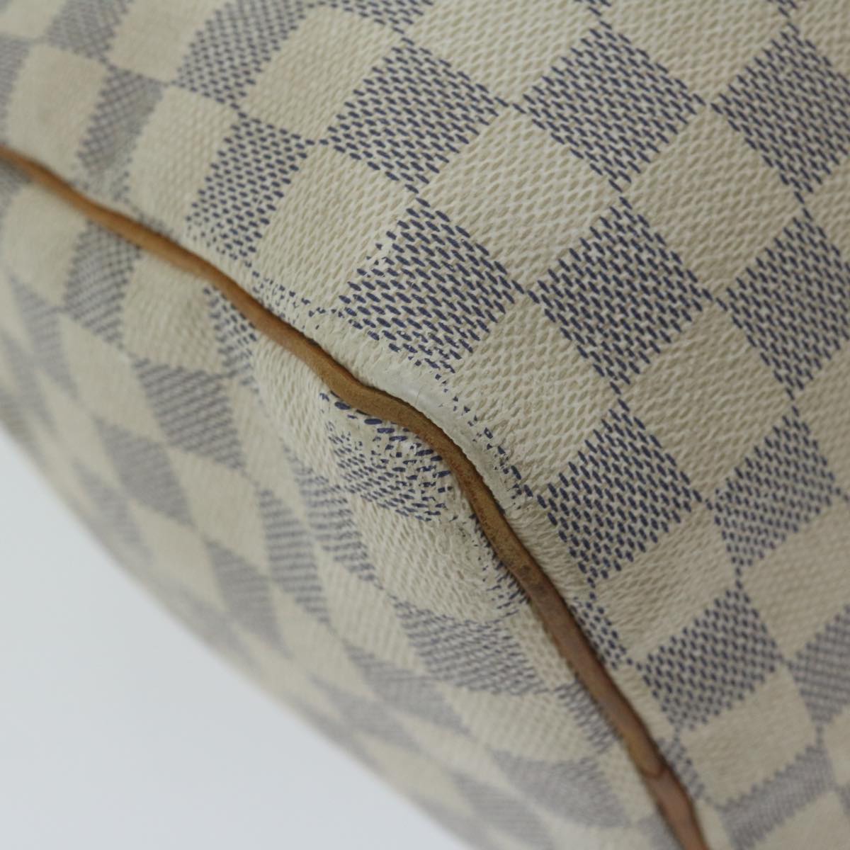 LOUIS VUITTON Damier Azur Speedy 25 Hand Bag N41534 LV Auth 65495