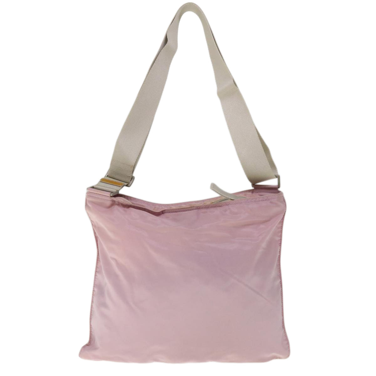 PRADA Shoulder Bag Nylon Pink Auth 65514