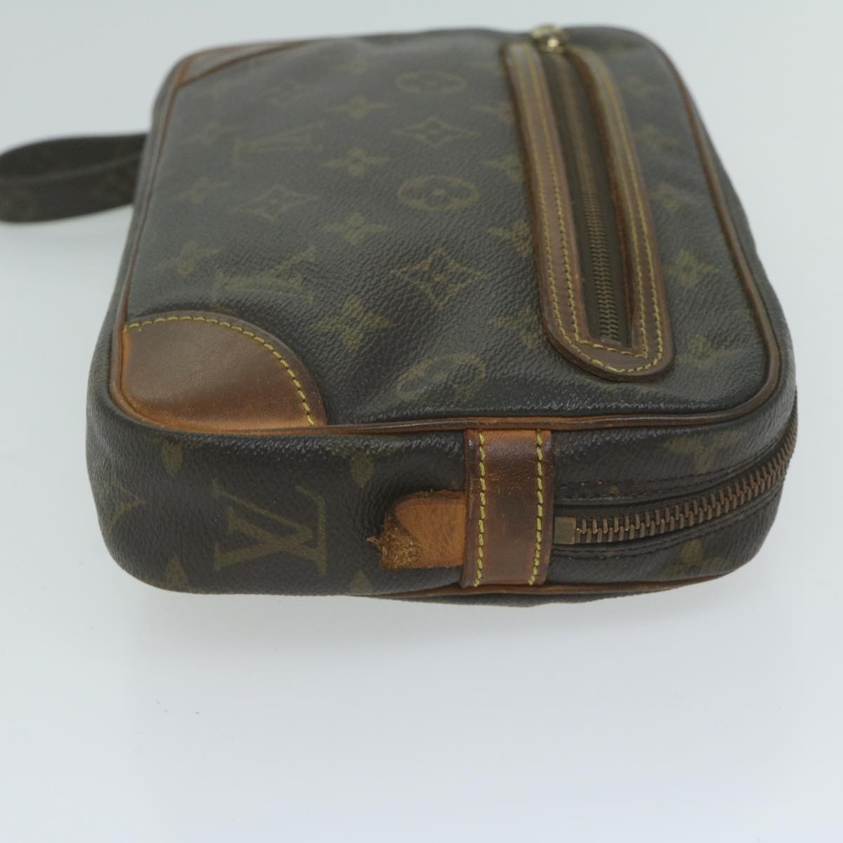 LOUIS VUITTON Monogram Marly Dragonne GM Clutch Bag M51825 LV Auth 65517