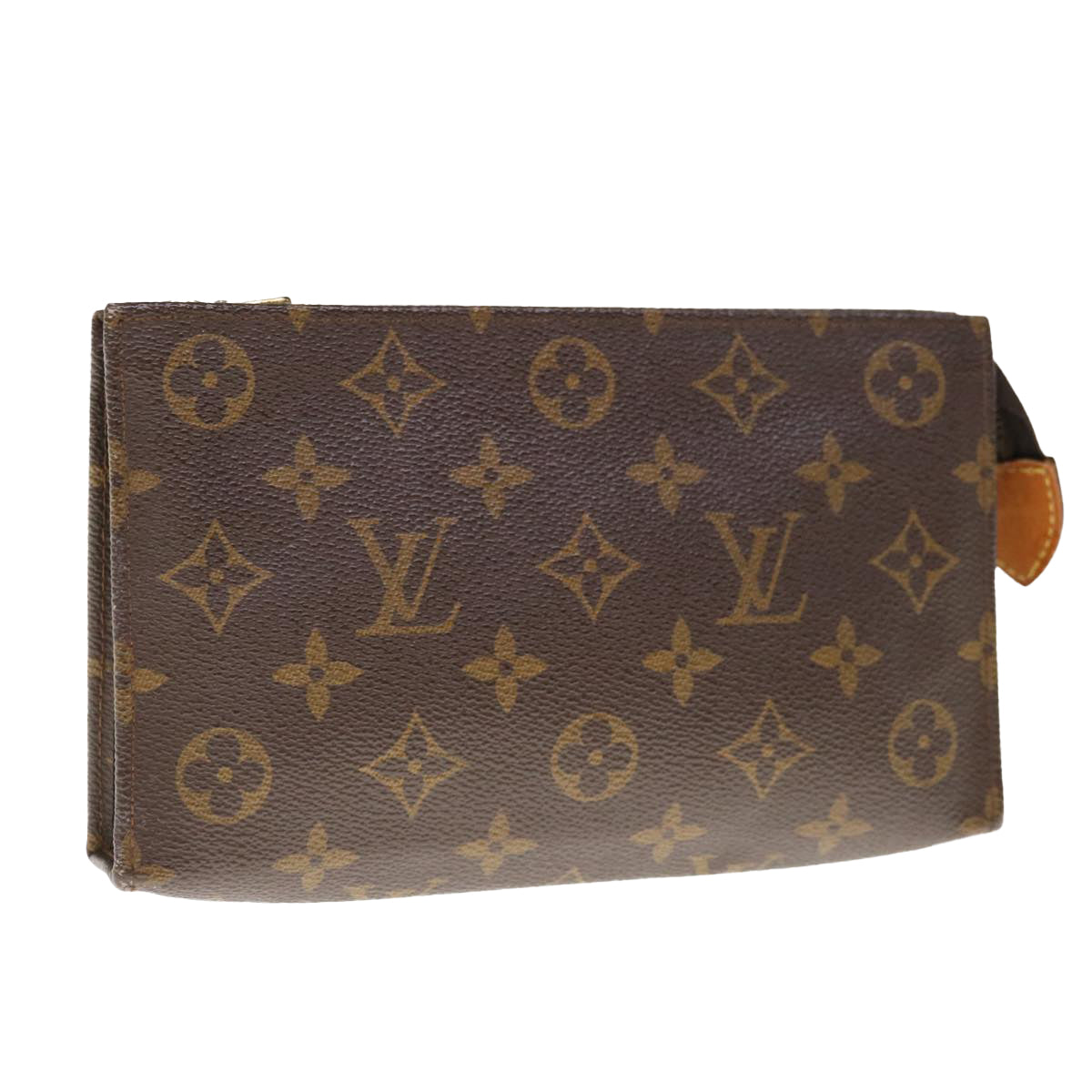 LOUIS VUITTON Monogram Pochette Compact Tool Pouch M51970 LV Auth 65520