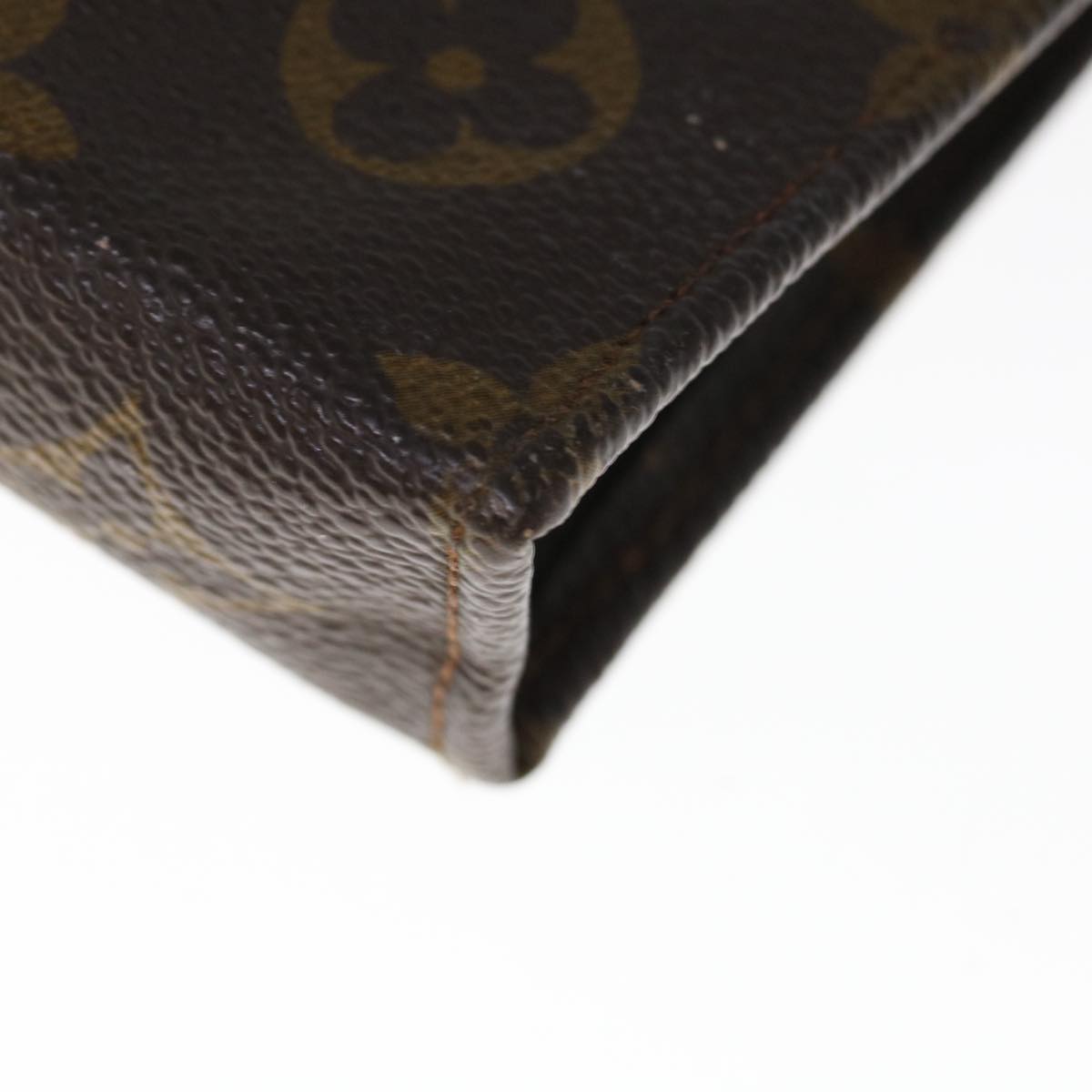 LOUIS VUITTON Monogram Pochette Compact Tool Pouch M51970 LV Auth 65520