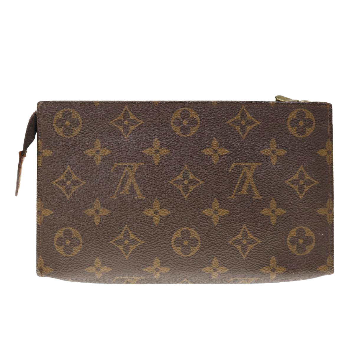 LOUIS VUITTON Monogram Pochette Compact Tool Pouch M51970 LV Auth 65520