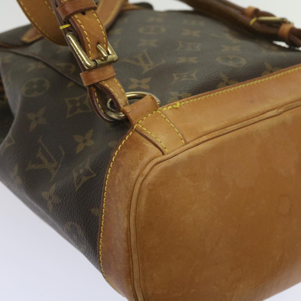 LOUIS VUITTON Monogram Montsouris MM Backpack M51136 LV Auth 65545