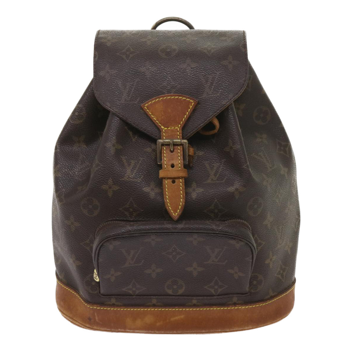 LOUIS VUITTON Monogram Montsouris MM Backpack M51136 LV Auth 65545