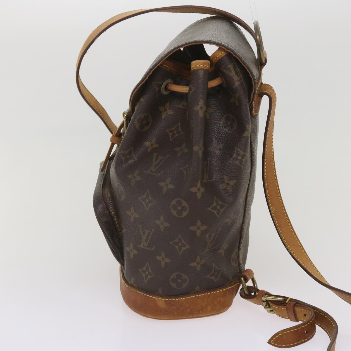 LOUIS VUITTON Monogram Montsouris MM Backpack M51136 LV Auth 65545