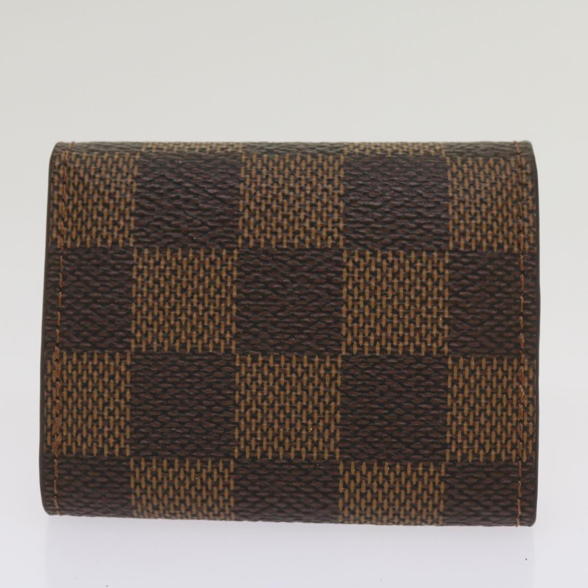 LOUIS VUITTON Damier Ebene Cuff Case M64681 LV Auth 65570