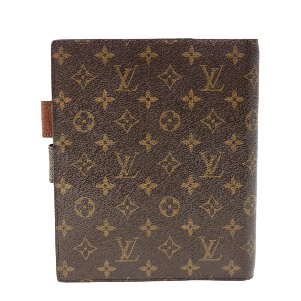 LOUIS VUITTON Monogram Agenda GM Day Planner Cover R20006 LV Auth 65615A