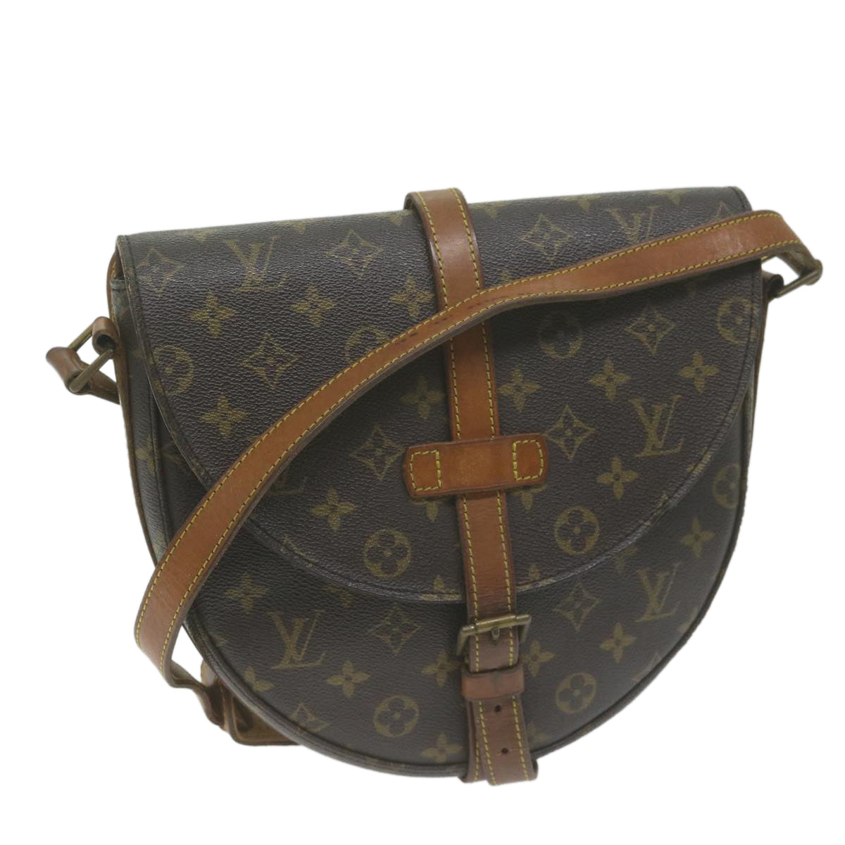 LOUIS VUITTON Monogram Chantilly GM Shoulder Bag M51232 LV Auth 65630