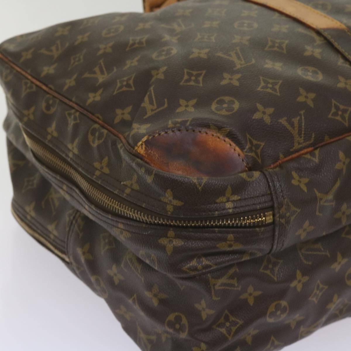 LOUIS VUITTON Monogram Sac 54 Earl Boston Bag M41383 LV Auth 65748