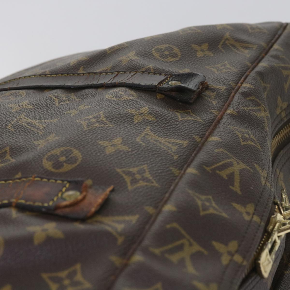 LOUIS VUITTON Monogram Sac 54 Earl Boston Bag M41383 LV Auth 65748