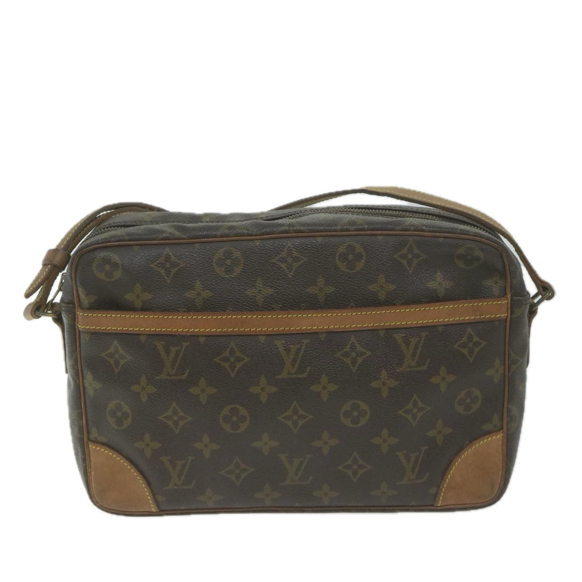 LOUIS VUITTON Monogram Trocadero 30 Shoulder Bag M51272 LV Auth 65799