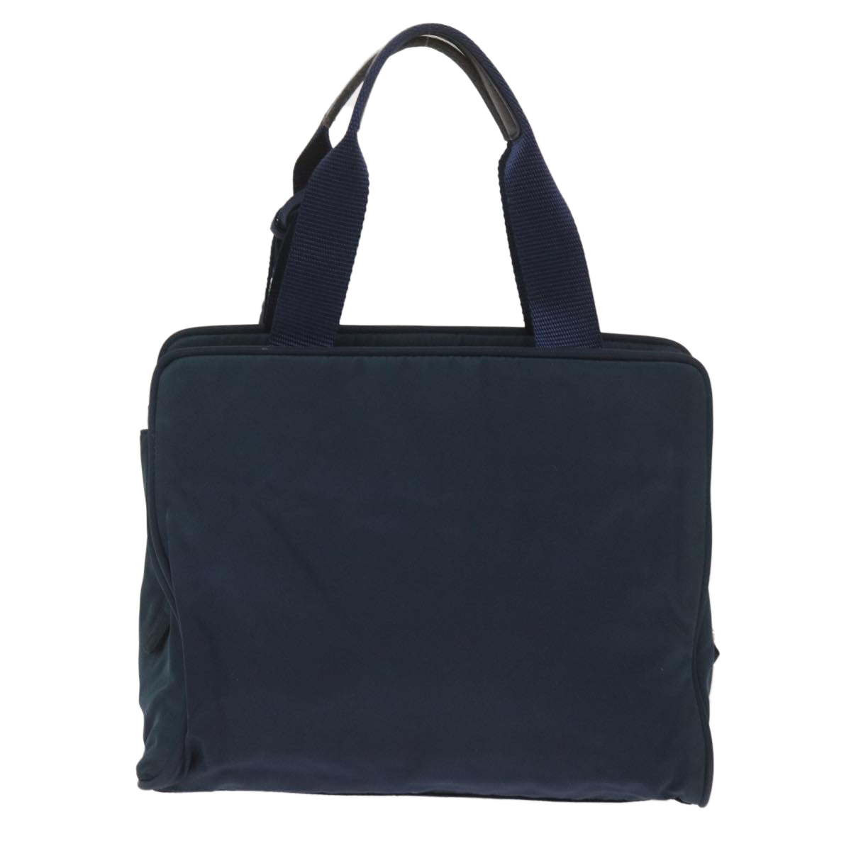 PRADA Hand Bag Nylon Navy Auth 65838