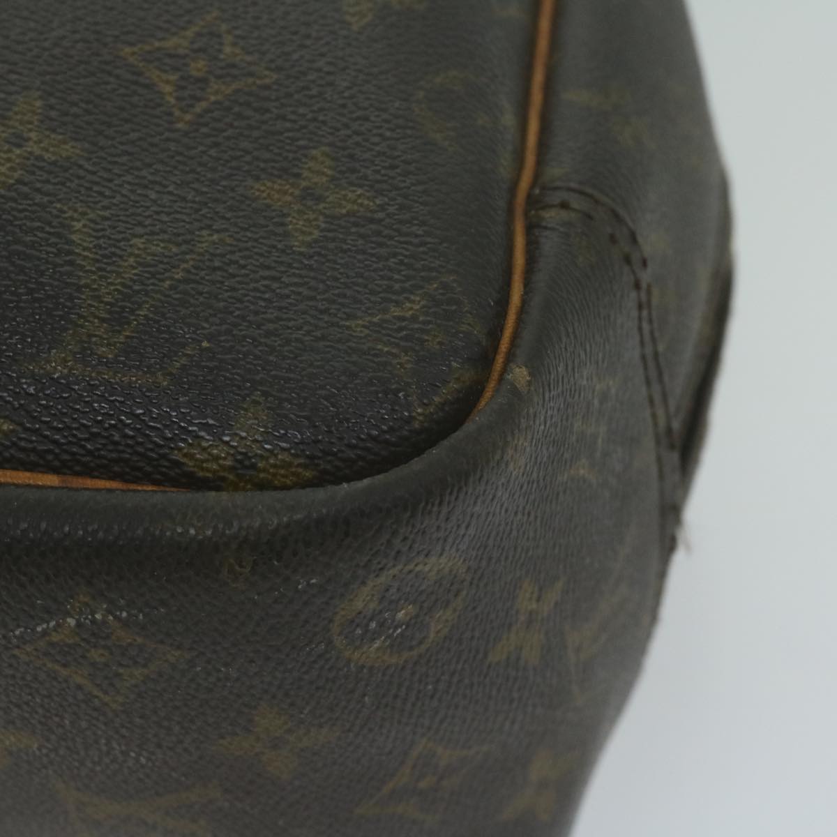 LOUIS VUITTON Monogram Deauville Hand Bag M47270 LV Auth 66008