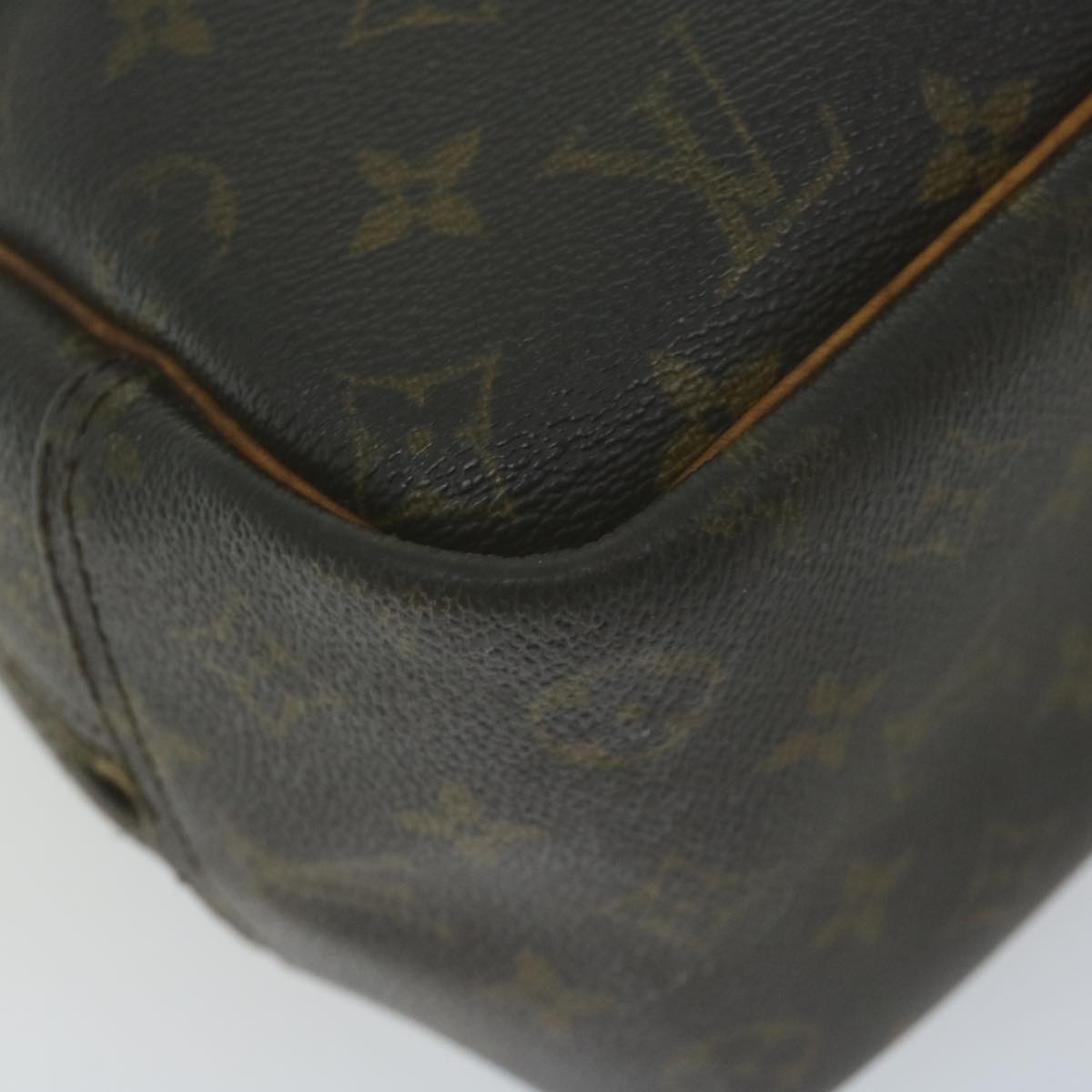 LOUIS VUITTON Monogram Deauville Hand Bag M47270 LV Auth 66008